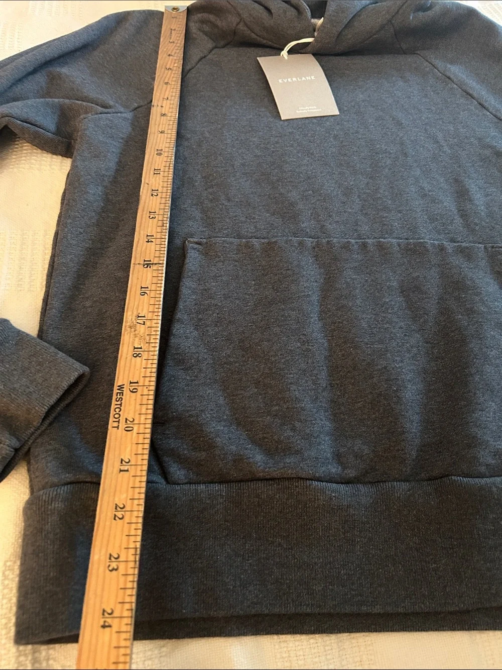 Everlane Charcoal Hoodie Pullover
